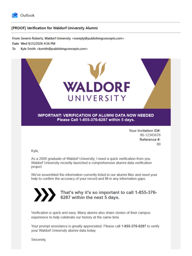 PCI Oral History Project email example
