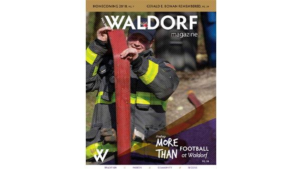 2018 Fall Waldorf Magazine cover